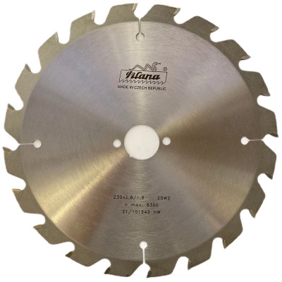 Диск пильный HW Pilana 230×2.8/1.8×30 z20 91 WZ